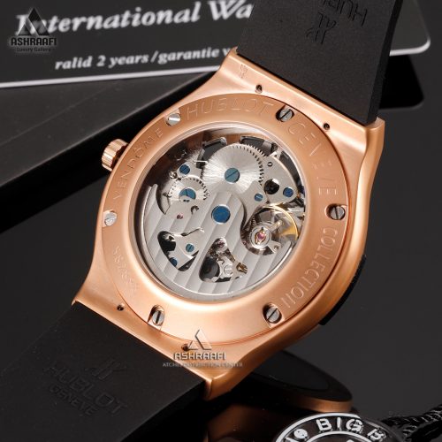 درب پشت شیشه ای ساعت هابلوت Hublot Vendome R5828