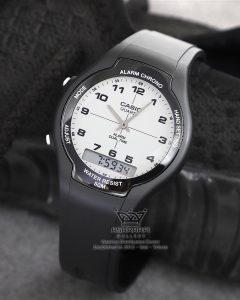 ساعت کاسیو Casio Analog Digital Dual Time AW-90H-7BVDF