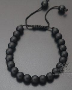 دستبند اونیکس مشکی Onyx Bracelet B