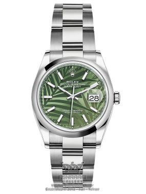 Rolex Datejust Green Palm 40