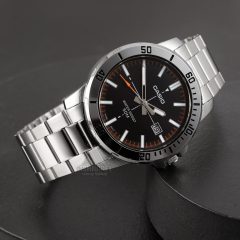ساعت کاسیو صفحه مشکی Casio MTP-VD01D-1E2VUDF