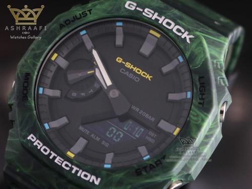 صفحه ساعت جی شاک اورجینال Casio G-Shock GA-2100FR-3ADR