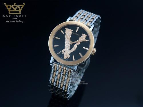 خرید، فروش و قیمت ساعت ورساچه زنانه صفحه مشکی Versace Virtus Barocca 01