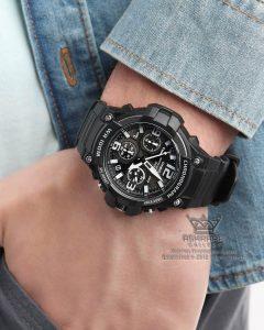 عکس روی مچ ساعت کاسیو Casio MCW-100H-1A3
