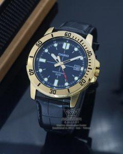 ساعت کاسیو بند چرمی Casio MTP-VD01GL-1EVUDF