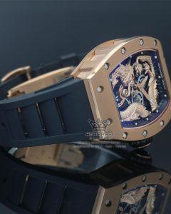 بند پی یو مشکی ساعت ریچارد میل Richard Mille RM57