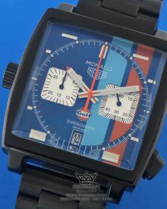 صفحه ساعت تگ هویر موناکو Tag Heuer Monaco Gulf BL
