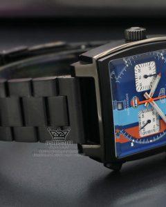 ساعت تگ هویر موناکو بند فلزی Tag Heuer Monaco Gulf BL