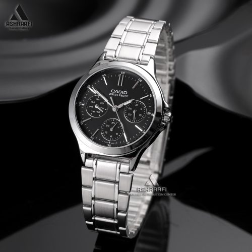 ساعت کاسیو بند اسیتل Casio LTP-V300D-1A