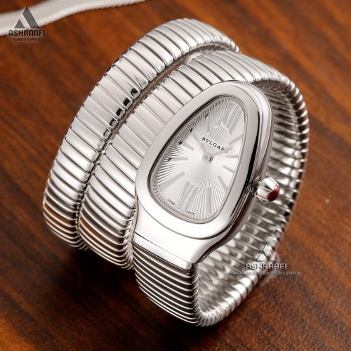 ساعت بولگاری نقره ای