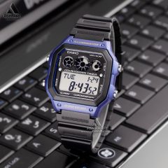 ساعت آبی کاسیو اورجینال مدل Casio AE-1300WH-2AV