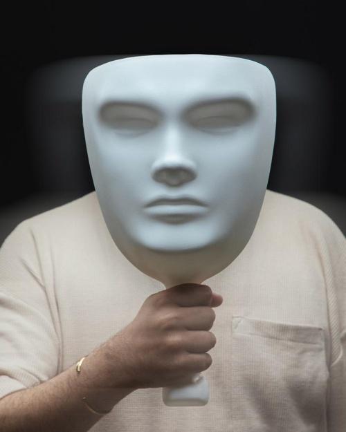 ماسک مافیا سفید مدل ضد خش