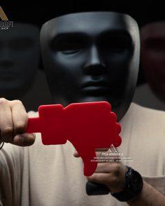 ماسک مافیا مشکی مات ضد خش