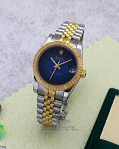 ساعت رولکس زنانه صفحه آبی Rolex