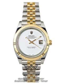 ساعت رولکس ست زنانه و مردانه صفحه سفید Rolex Datejust GRW5