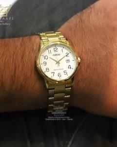 عکس روی مچ ساعت کاسیو اورجینال مردانه Casio MTP-V002G-7B2
