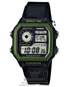 ساعت کاسیو مردانه دیجیتالی Casio AE-1200WHB-1BV