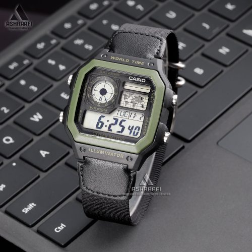 ساعت کاسیو مردانه دیجیتالی Casio AE-1200WHB-1BV