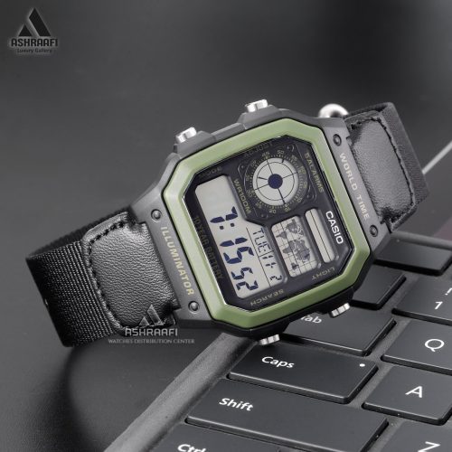 ساعت کاسیو مردانه دیجیتالی Casio AE-1200WHB-1BV