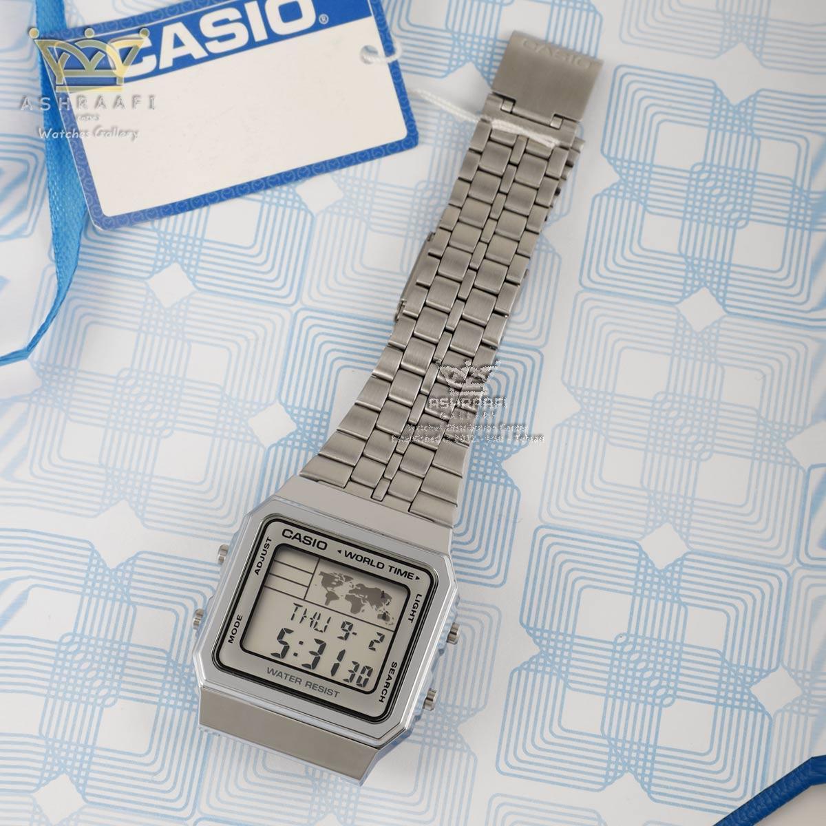 خرید و قیمت ساعت کاسیو اورجینال دیجیتالی Casio A500WA-7