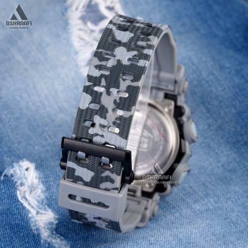 بند و قفل ساعت جیشاک G-Shock GA-900C Army