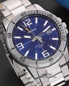 ساعت کاسیو صفحه آبی Casio MTP-VD01D-2BV