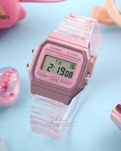ساعت کاسیو دخترانه Casio F-91WS-4D