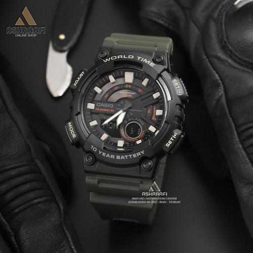 ساعت کاسیو اورجینال Casio AEQ-110W-3AV