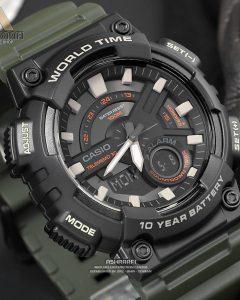 صفحه ساعت کاسیو مدل Casio AEQ-110W-3AV