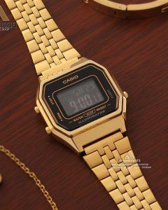 ساعت نوستالژیک طلایی Casio LA680WGA-1B