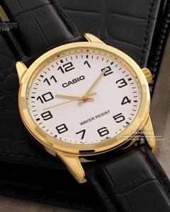 ساعت کاسیو بند چرمی Casio MTP-V001GL-7B