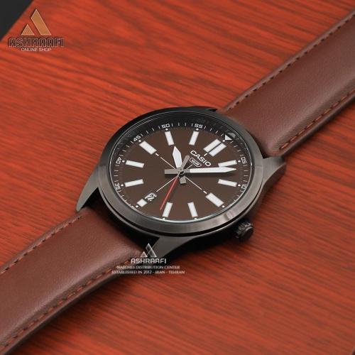 ساعت کاسیو قهوه ای Casio MTP-VD02BL-5E
