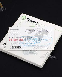 Tissot-T33.1.588.71-06 مدارک ساعت تیسوت تی تاچ Tissot T-Touch T33.1.588.71