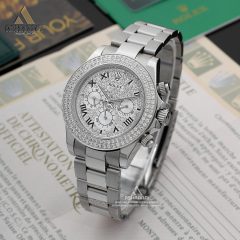 Rolex-Daytona-DS1-02 ساعت رولکس دیتونا نگین دار