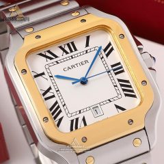 صفحه ساعت کارتیه Cartier De Santos WRS45