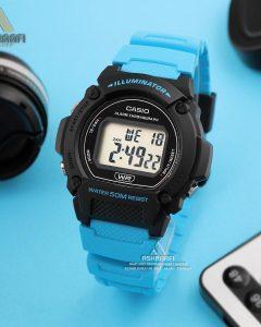ساعت کاسیو دیجیتالی Casio W-219H-2A2V