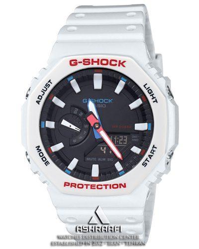 ساعت جی شاک سفید G-Shock GA-2100WB02