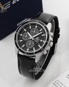 خرید و قیمت ساعت کاسیو بند چرمی Casio Edifice EFR-526L-1AV