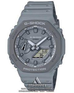 ساعت جی شاک طوسی G-Shock GA-2100Gray01