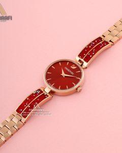 Swarovski-Dream-Rock-R-04 ساعت مچی سوارسکی قرمز