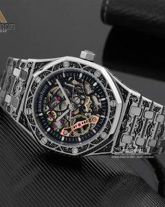 ساعت AP حکاکی شده Audemars Piguet Skeleton EN-S80