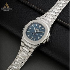 فروش ساعت مردانه پتک ناتیلوس صفحه سورمه ایPatek Philippe Nautilus