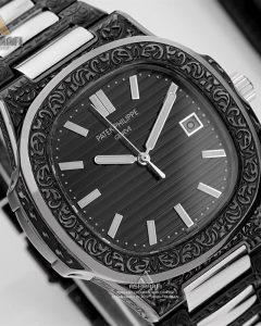 صفحه ساعت پتک فیلیپ Patek Philippe Nautilus Carving B2