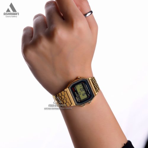 عکس روی مچ کاسیو یونیسکس مدل Casio A159WGEA-1D