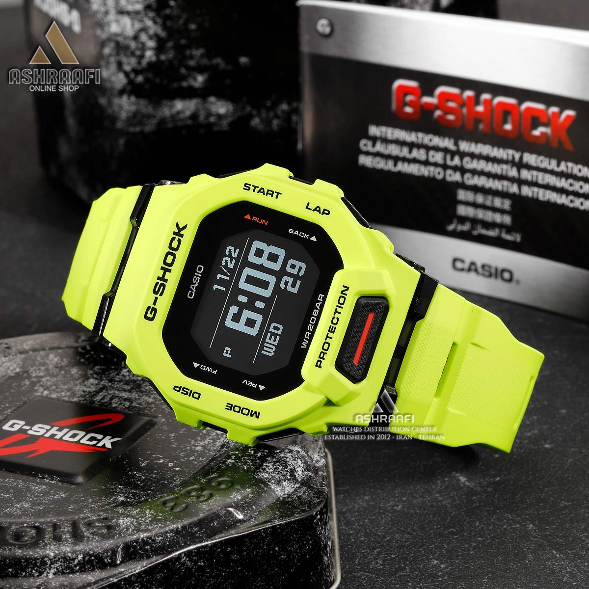 خرید ساعت مچی حرفه ای Casio G-Shock GBD-200-9D
