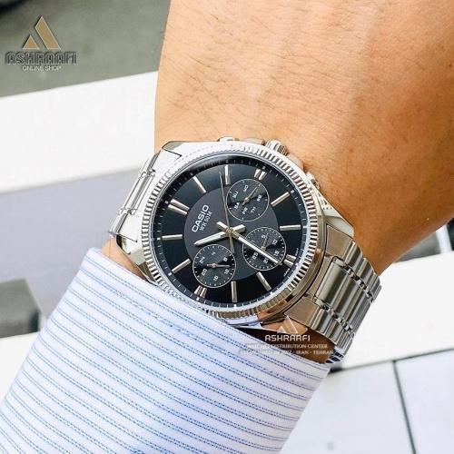 کاسیو MTP-1375D-1AV روی مچ