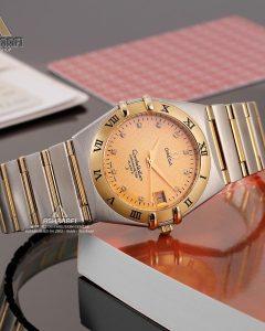 Omega-Constellation-OL55G-03 ساعت مردانه امگا کانسلیشن صفحه طرح دار