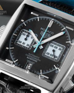 صفحه ساعت تگ هویر موناکو Tag Heuer Monaco Calibre 12 B