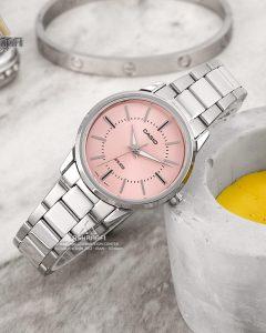 ساعت صفحه صورتی Casio LTP-1303D-4AV