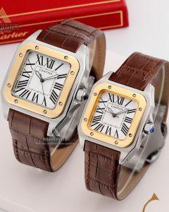 Cartier-Santos-100F6-02 ساعت ست کارتیه سانتوس Cartier Santos 100F6